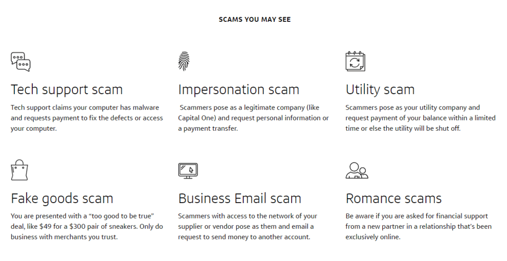 Recognize and report scams