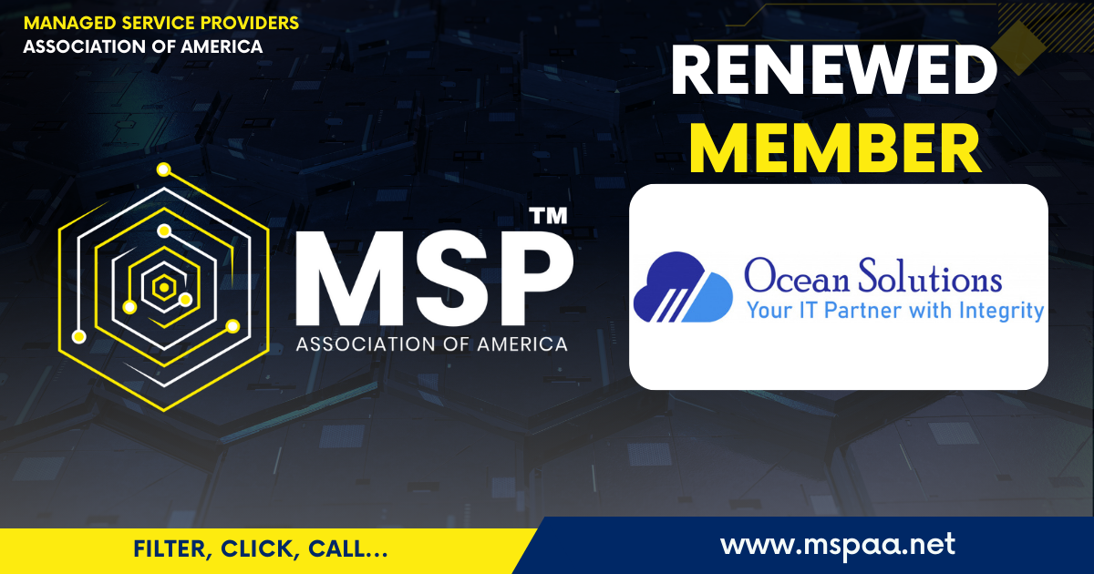 Ocean Solutions LLC Renewed Member