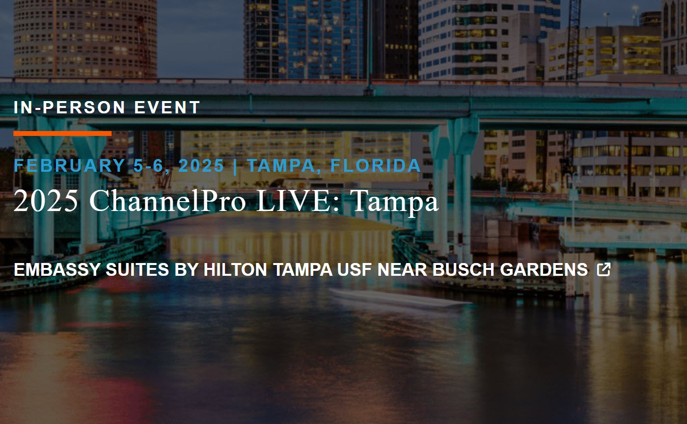 2025 ChannelPro LIVE Tampa Managed Service Providers Association of